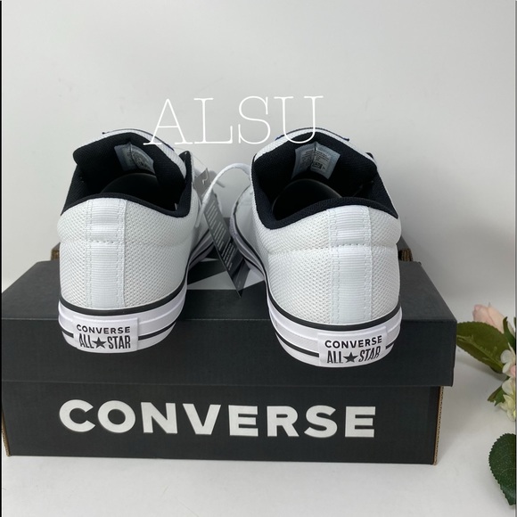 Converse Ctas Canvas Low Top Street Slip White k/W - Picture 3 of 8